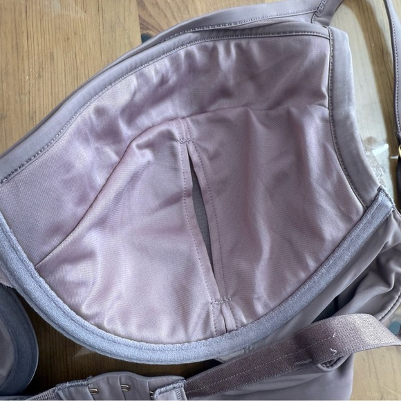 ThirdLove Classic Contour Mesh Plunge Bra 34F - Picture 4 of 8